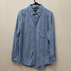 Tommy Hilfiger Men's Sky Blue Casual Shirt